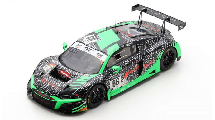 AUDI R8 GT3 N.66 2nd 24 H SPA 2020 M.DRUDI-F.VERVISCH-P.NIEDERHAUSER