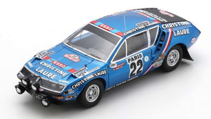 ALPINE A310 N.22 RALLY MONTE CARLO 1976 J.HENRY-M.GELIN 1:43