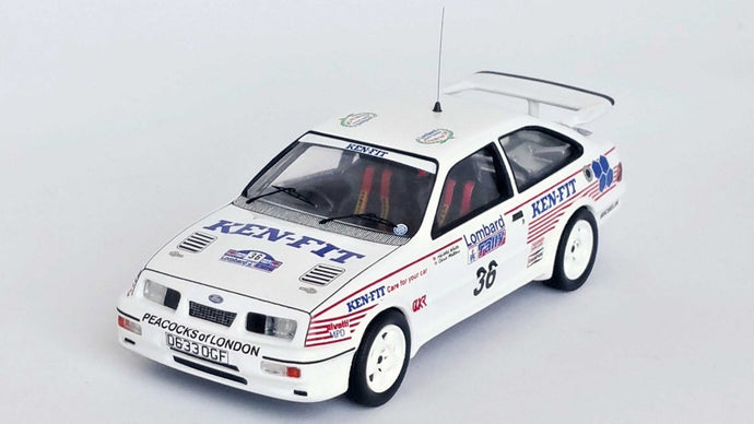 FORD SIERRA RS COSWORTH 13th RAC RALLY 1987 MELLORS/WHITE 1:43