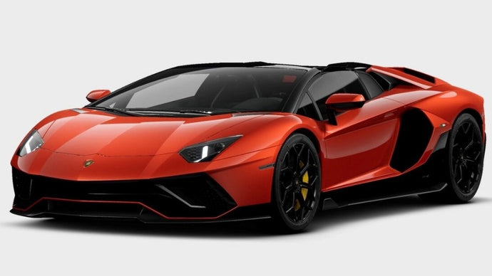 LAMBORGHINI AVENTADOR ULTIMAE ROADSTER ARANCIO XANTO 1:43
