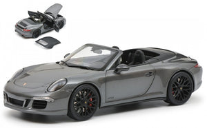 PORSCHE GTS CABRIO SILVER 1:18
