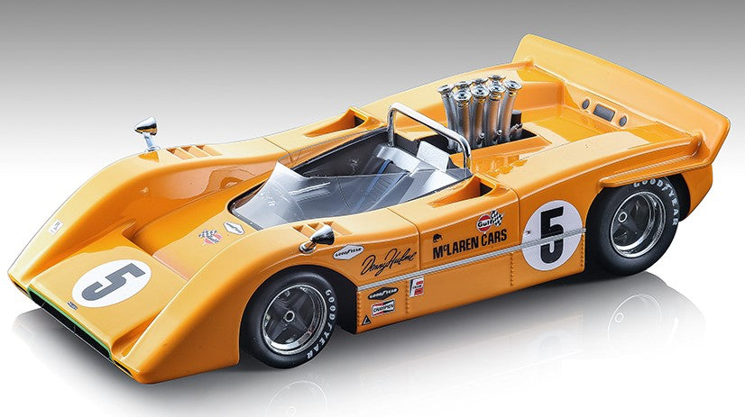MCLAREN M8A CAN-AM N.5 WINN.ROAD AMERICA 1968 D.HULME 1:18