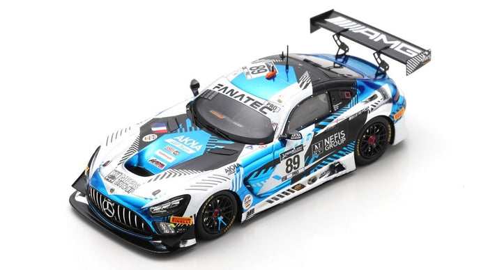 MERCEDES GT3 N.89 10th 24 H SPA 2021 AUER-FRAGA-BOGUSLAVSKIY 1:43