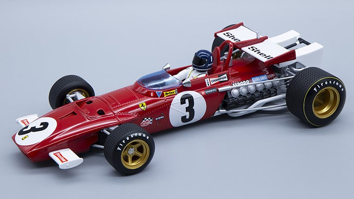 FERRARI 312B N.3 WINNER GP MEXICO 1970 J.ICKX W/DRIVER 1:18