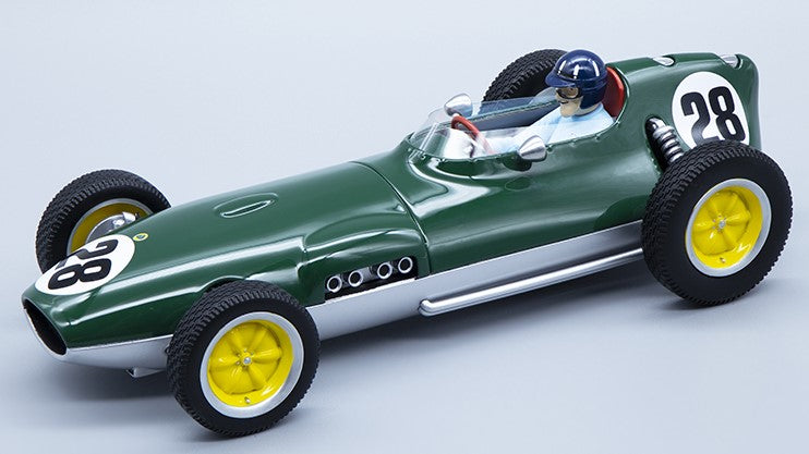 LOTUS 16 CHAMPIONSHIP N.28 BRITISH GP 1959 GRAHAM HILL W/DRIVER 1:18