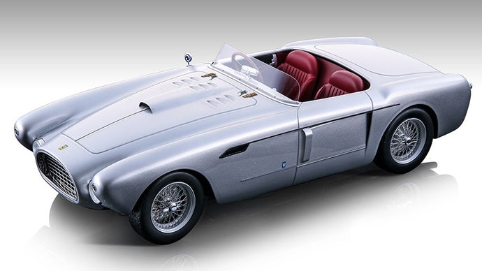 FERRARI 340 MEXICO SPYDER 1953 MET.SILVER 1:18
