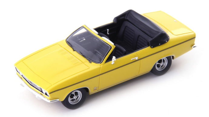 OPEL MANTA A CABRIOLET KARMANN 1971 YELLOW 1:43