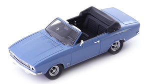 OPEL MANTA A CABRIOLET KARMANN 1971 BLUE 1:43