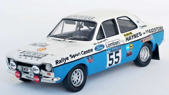 FORD ESCORT MK1 RAC RALLY 1974 TAYLOR/CHITTY 1:43