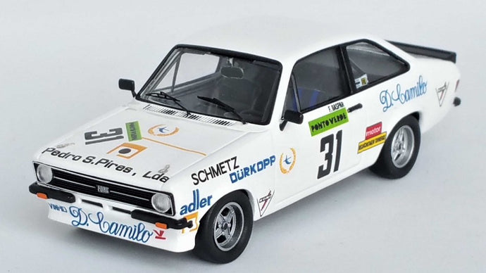 FORD ESCORT MK2 RS2000 2nd VILA DO CONDE 1981 F.GASPAR 1:43