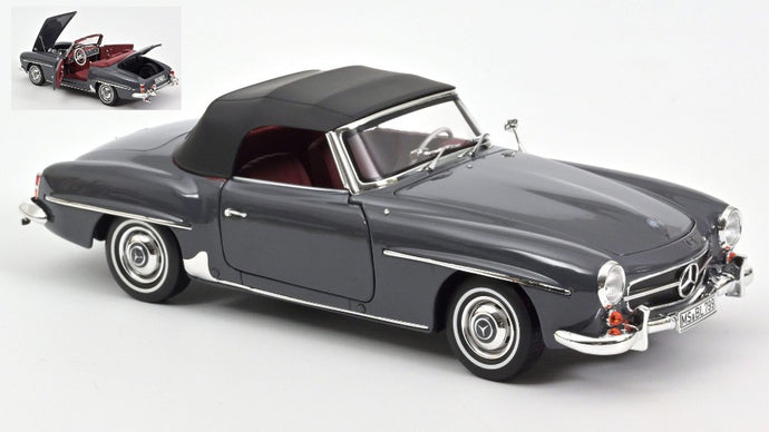 MERCEDES 190 SL 1957 GREY 1:18
