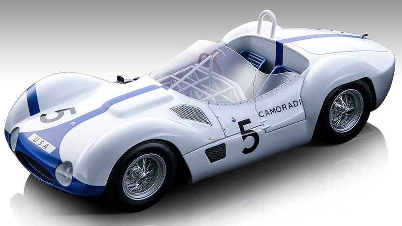 MASERATI BIRDCAGE TIPO 61 N.5 WINN.NURBURGRING 1960 S.MOSS/D.GURNEY 1:18