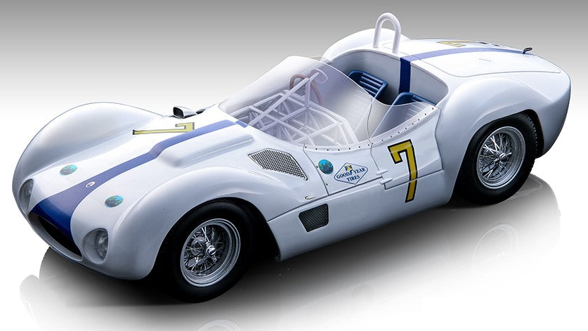 MASERATI BIRDCAGE TIPO 61 N.7 WINN.CUBA HAVANA GP 1960 S.MOSS 1:18