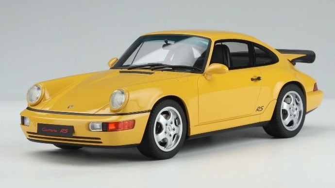 PORSCHE 964 RS AMERICA YELLOW 1:18