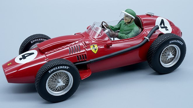 FERRARI DINO 246 F1 N.4 WINN.FRANCE GP 1958 M.HAWTHORN W/DRIVER 1:18