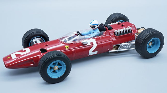FERRARI 512 F1 N.2 ZANDVOORT GP 1965 J.SURTEES W/DRIVER 1:18