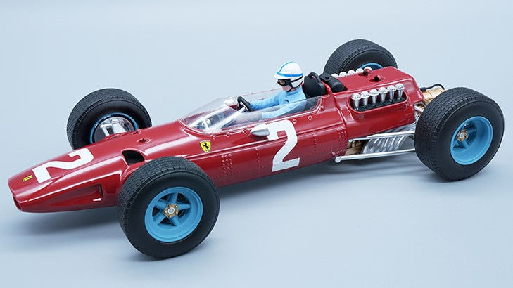 FERRARI 512 F1 N.2 ZANDVOORT GP 1965 J.SURTEES W/DRIVER 1:18