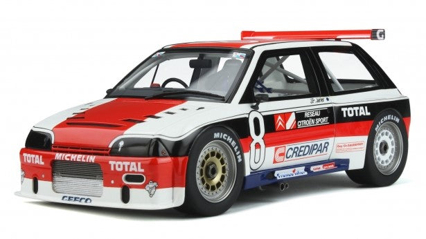 CITROEN AX SUPER PRODUCTION N.8 CIRCUIT LEDENON 1987 J.P.JARIER 1:18