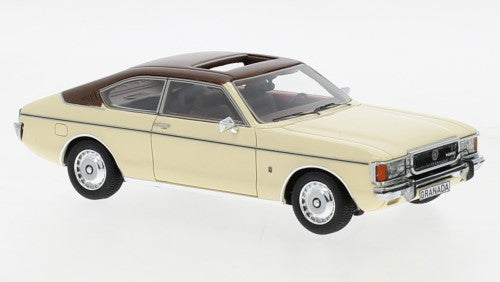 FORD GRANADA MKI COUPE 1972 BEIGE/BROWN 1:43