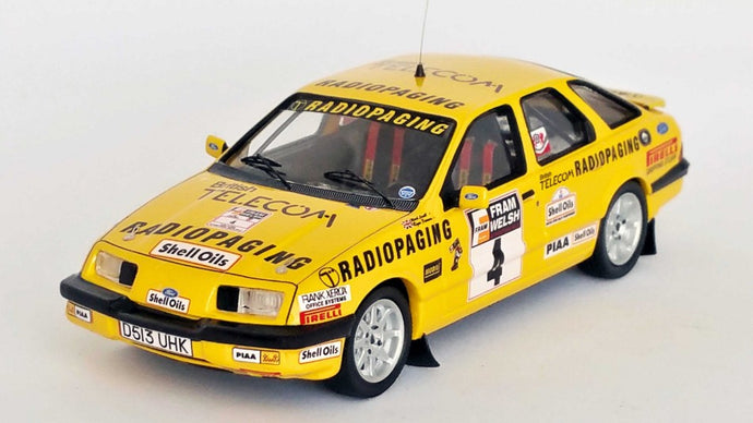 FORD SIERRA XR4x4 10th WELSH RALLY 1987 LOVELL/FREEMAN 1:43