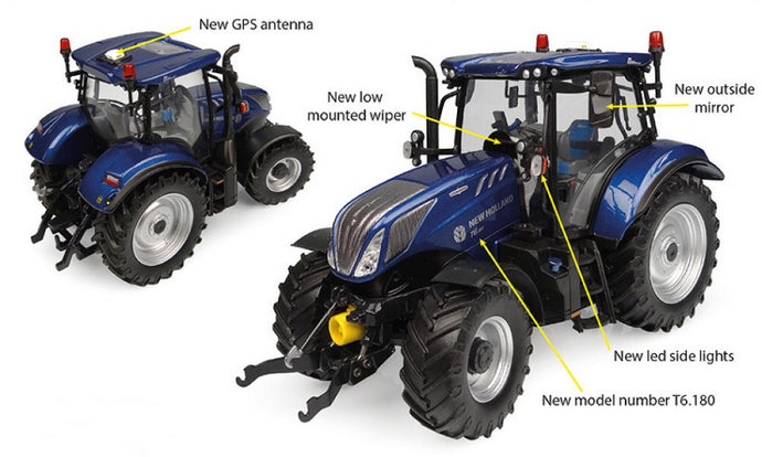 NEW HOLLAND T6.180 BLUE POWER DYNAMIC COMMAND 1:32
