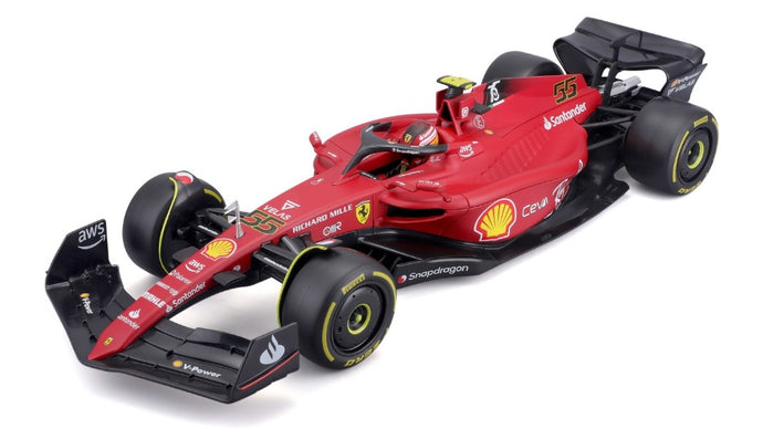 FERRARI F1-75 N.55 2022 CARLOS SAINZ 1:18