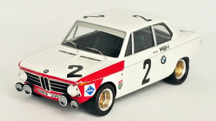 BMW 2002 TI K 24h SPA-FRANCORCHAMPS 1969 HAHNE/BASCHE 1:43