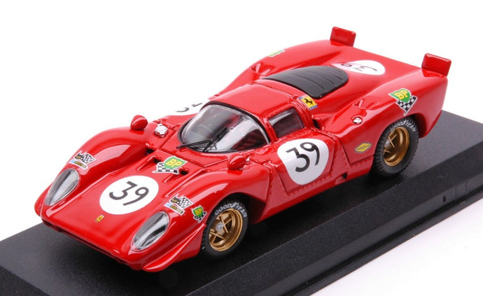 FERRARI 312 P COUPE' N.39 LM 1970 SPARE CAR ADAMOWICZ-POSEY 1:43