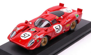 FERRARI 312 P COUPE' N.57 LM 1970 ADAMOWICZ-PARSONS 1:43