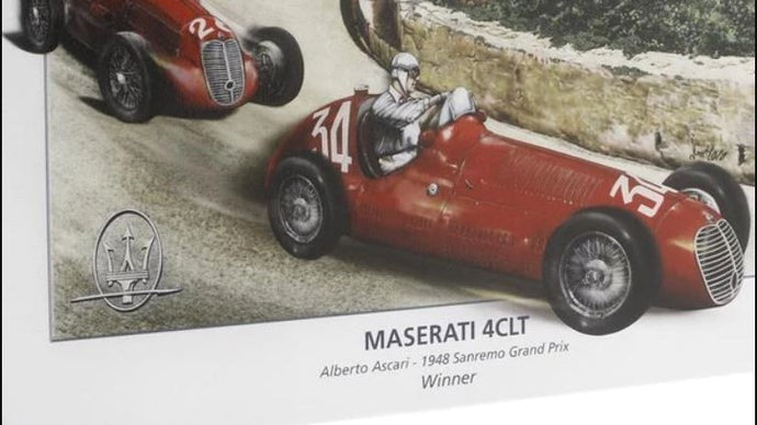 MASERATI 4 CLT N.34 WINN.SAN REMO GP 1948 A.ASCARI 1:18