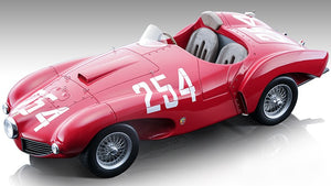 FERRARI 166 MM ABARTH N.254 BOLOGNA RATICOSA 1953 G.MUSITELLI 1:18
