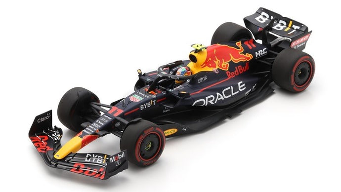 RED BULL RB18 SERGIO PEREZ 2022 N.11 1st POLE POS.SAUDI ARABIAN GP 1:18