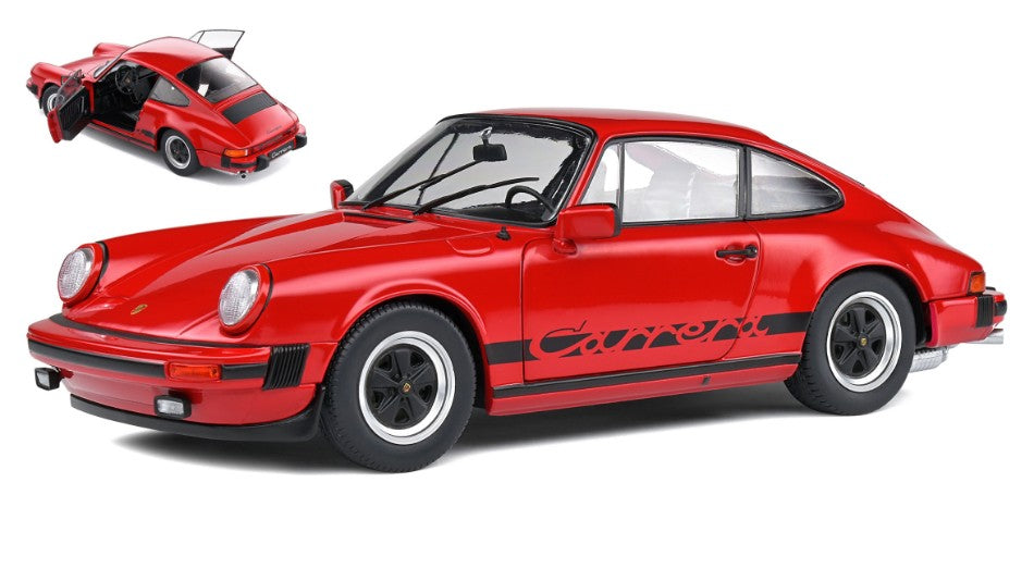 PORSCHE 911 3.0 CARRERA 1977 RED 1:18