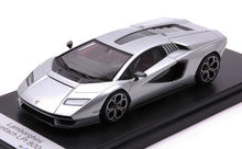 Indlæs billede til gallerivisning LAMBORGHINI COUNTACH LPI 800-4 MOON SILVER 1:43