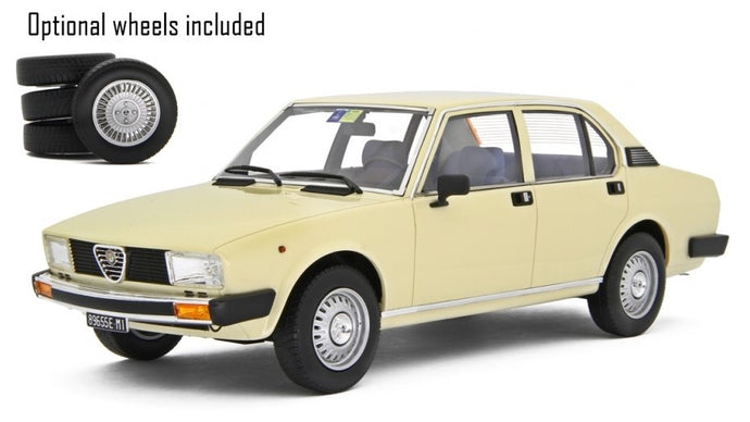 ALFA ROMEO ALFETTA 2.0 L 1978 IVORY 1:18