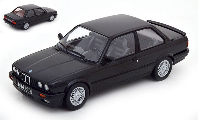 BMW 325i E30 M-PACKAGE 1 1987 BLACK 1:18