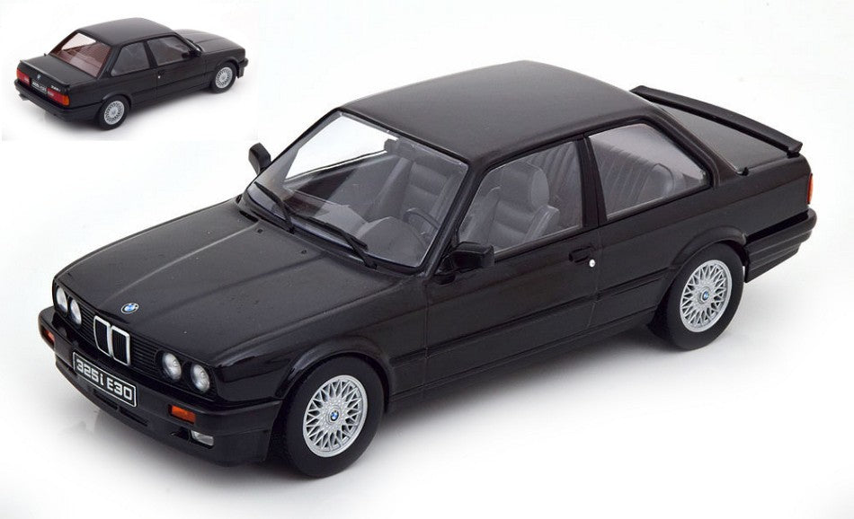 BMW 325i E30 M-PACKAGE 1 1987 BLACK 1:18