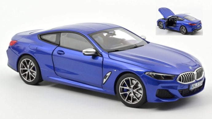 BMW M850i 2019 BLUE METALLIC 1:18