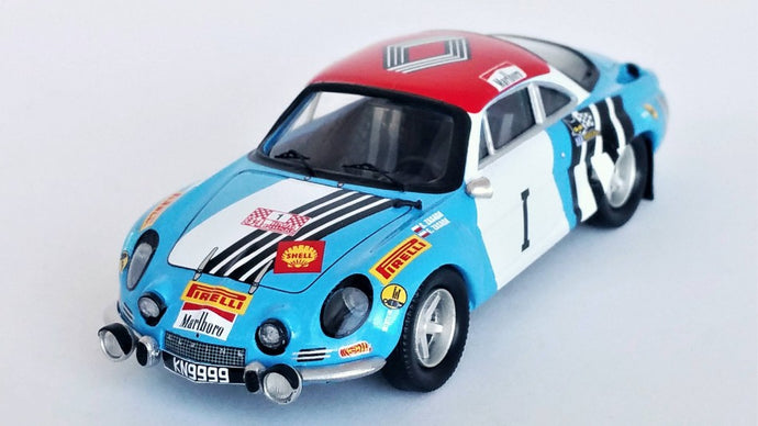 ALPINE A110 RALLY OF POLAND 1974 ZASADA/ZASADA 1:43
