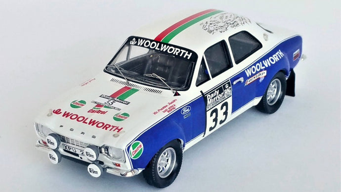 FORD ESCORT MK1 RAC RALLY 1973 PRESTON JR./WHITE 1:43