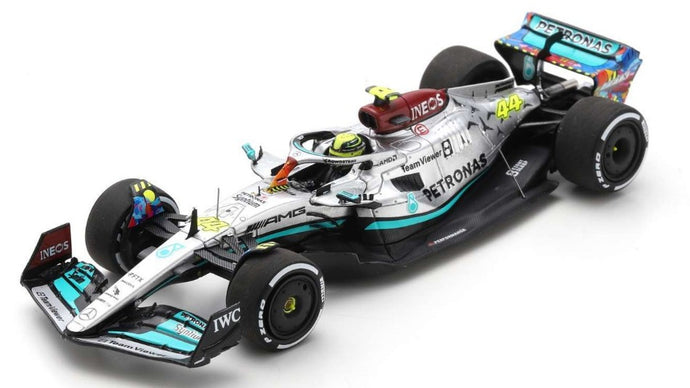 MERCEDES F1 LEWIS HAMILTON 2022 N.44 MIAMI GP 1:43