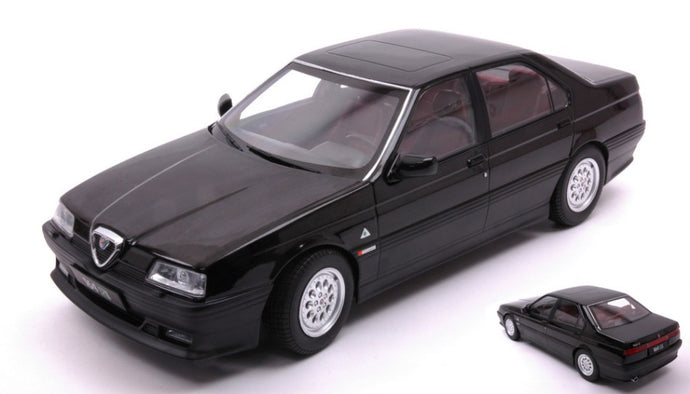 ALFA ROMEO 164 Q4 1994 BLACK/DARK RED INTERIOR 1:18