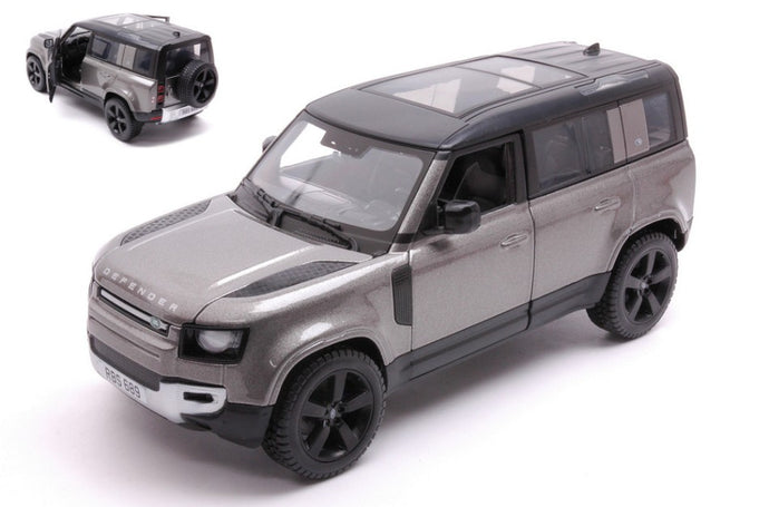 LAND ROVER DEFENDER 110 2022 GUN METAL 1:24