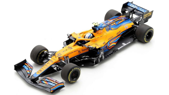 MC LAREN MCL35M LANDO NORRIS 2021 N.4 ABU DHABI GP 1:18