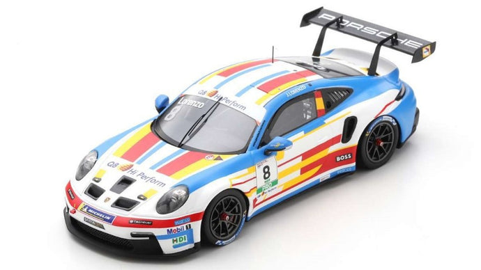 PORSCHE 911 GT3 CUP N.8 CARRERA CUP ITALIA 2022 JORGE LORENZO 1:43