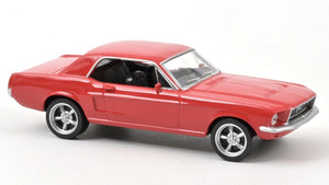 FORD MUSTANG 1968 RED JET CAR 1:43