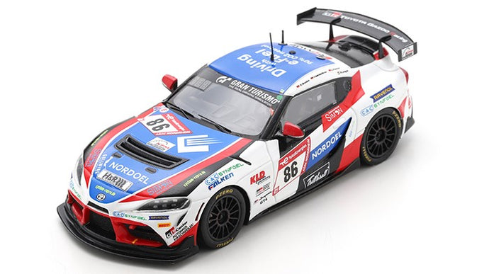 TOYOTA SUPRA GT4 N.86 3rd AT CLASS 24 H NURBURGRING 2022 BRUSIUS 1:43