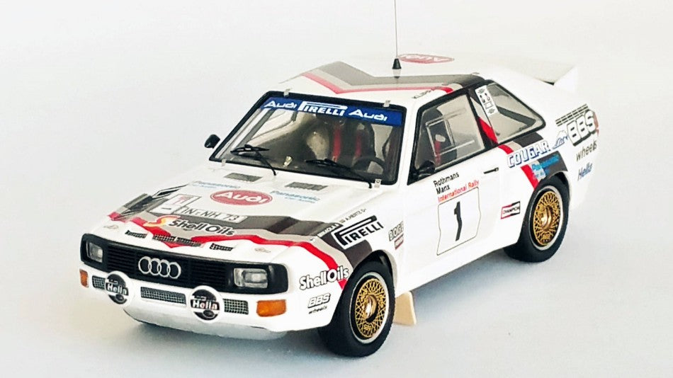 AUDI SPORT QUATTRO MANX RALLY 1984 MIKKOLA/HERTZ 1:43