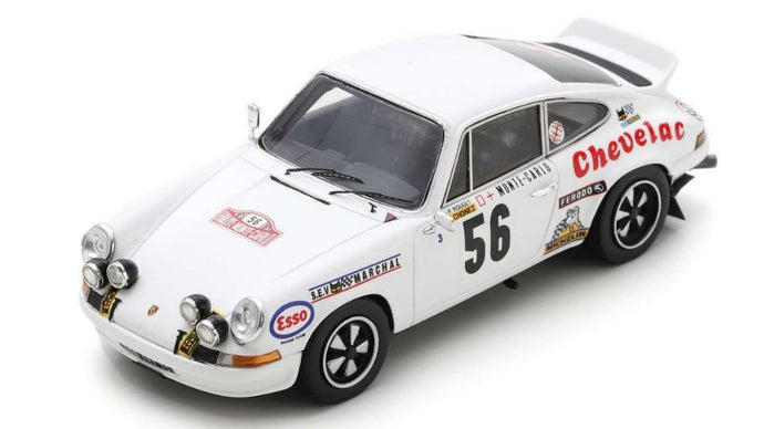 PORSCHE 911 CARRERA RS N.56 7th RALLY MONTE CARLO 1975 ROUGET-CHONEZ 1:4