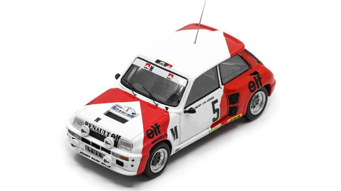 RENAULT 5 TURBO N.5 RALLY DU VAR 1982 A.PROST-J-M.ANDRIE' 1:43